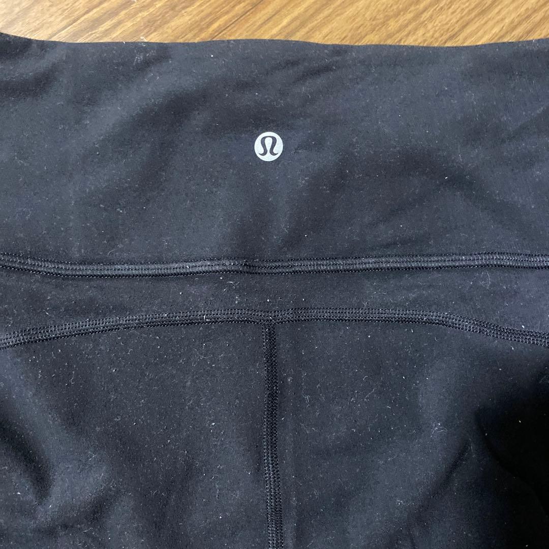 Lululemon ハイウエスト ブラック フレア　ヨガパンツ　サイズL