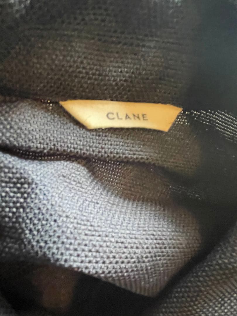 【美品】clane dad mesh jacket ネイビー 1