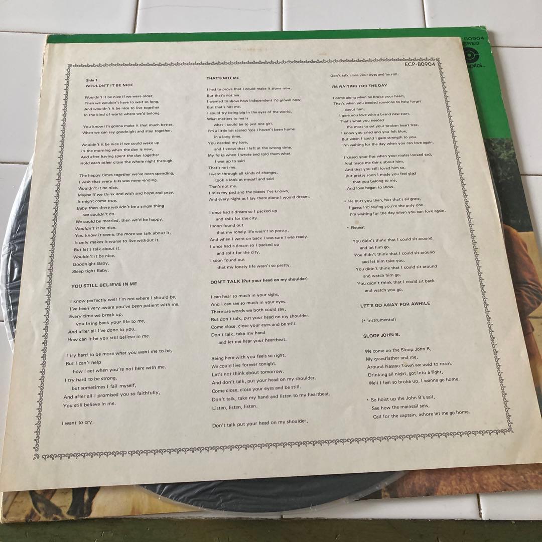 洋楽 The Beach Boys Pet Sounds ECP-80904