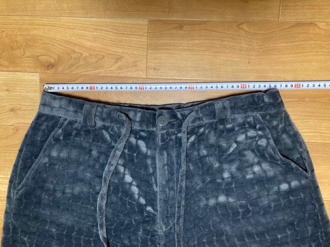 ぽ*ぽ様 bucker XXL クロコ総柄 ベロア セットアップ hiphop