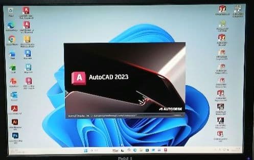 Autocad lt 2023 Fujitu ディスクトップパソコン