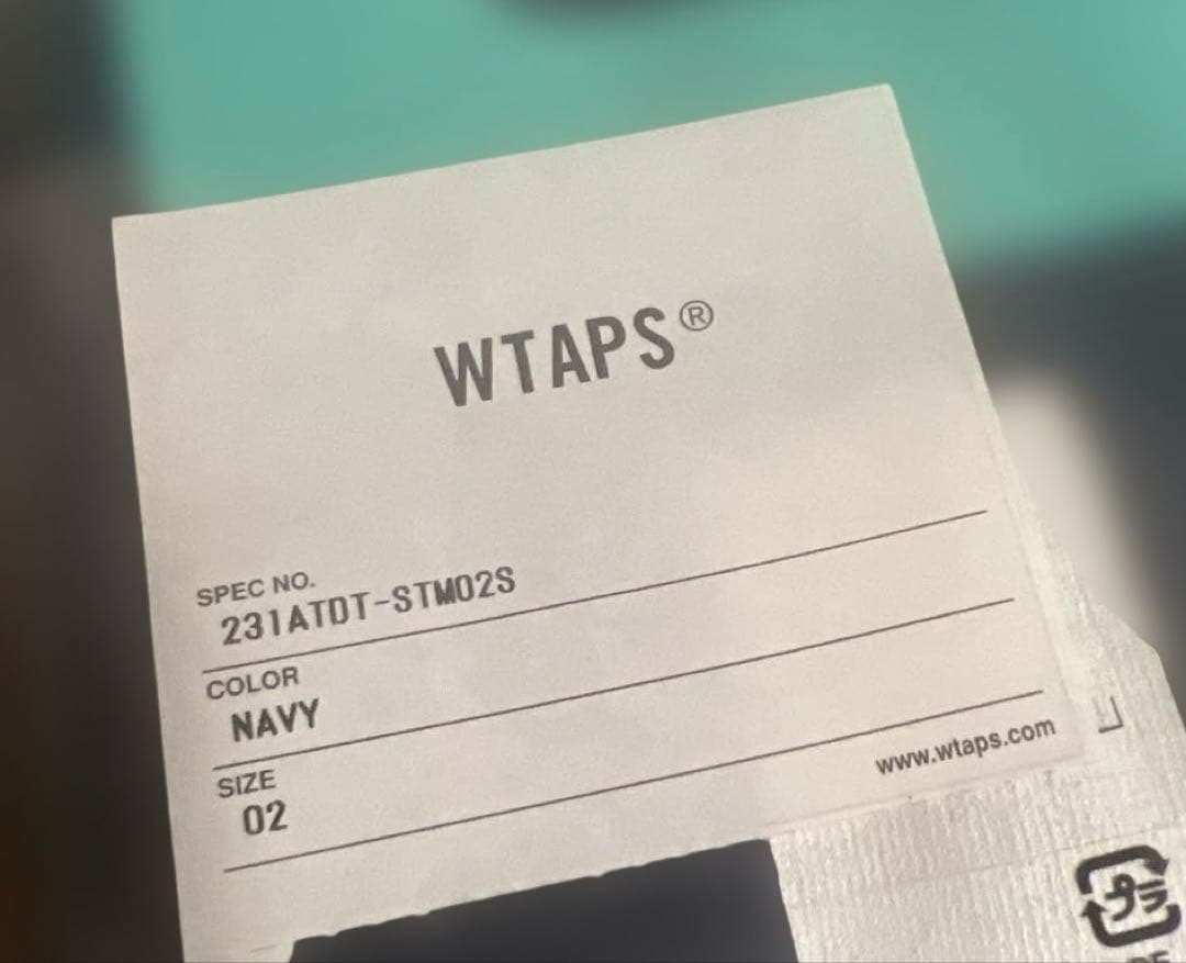 トップス WTAPS THAW / SS / COTTON / NAVY M