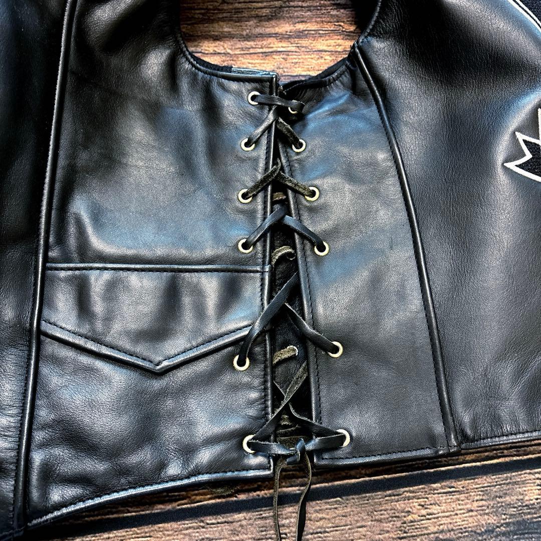 トップス Schott DUROJAC / leather vest