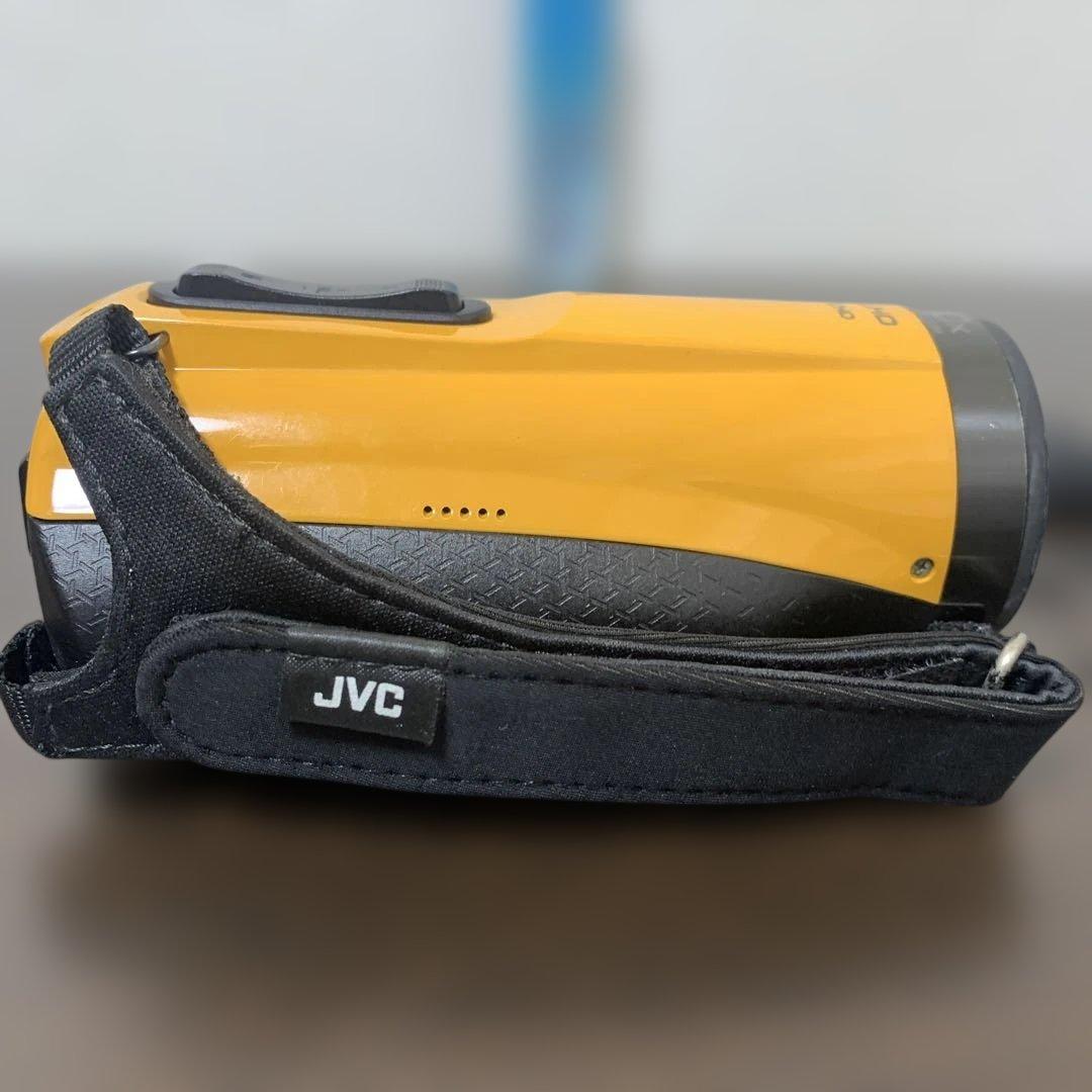 JVC GZ-R470-Y イエロー 防水ビデオカメラ 動作品