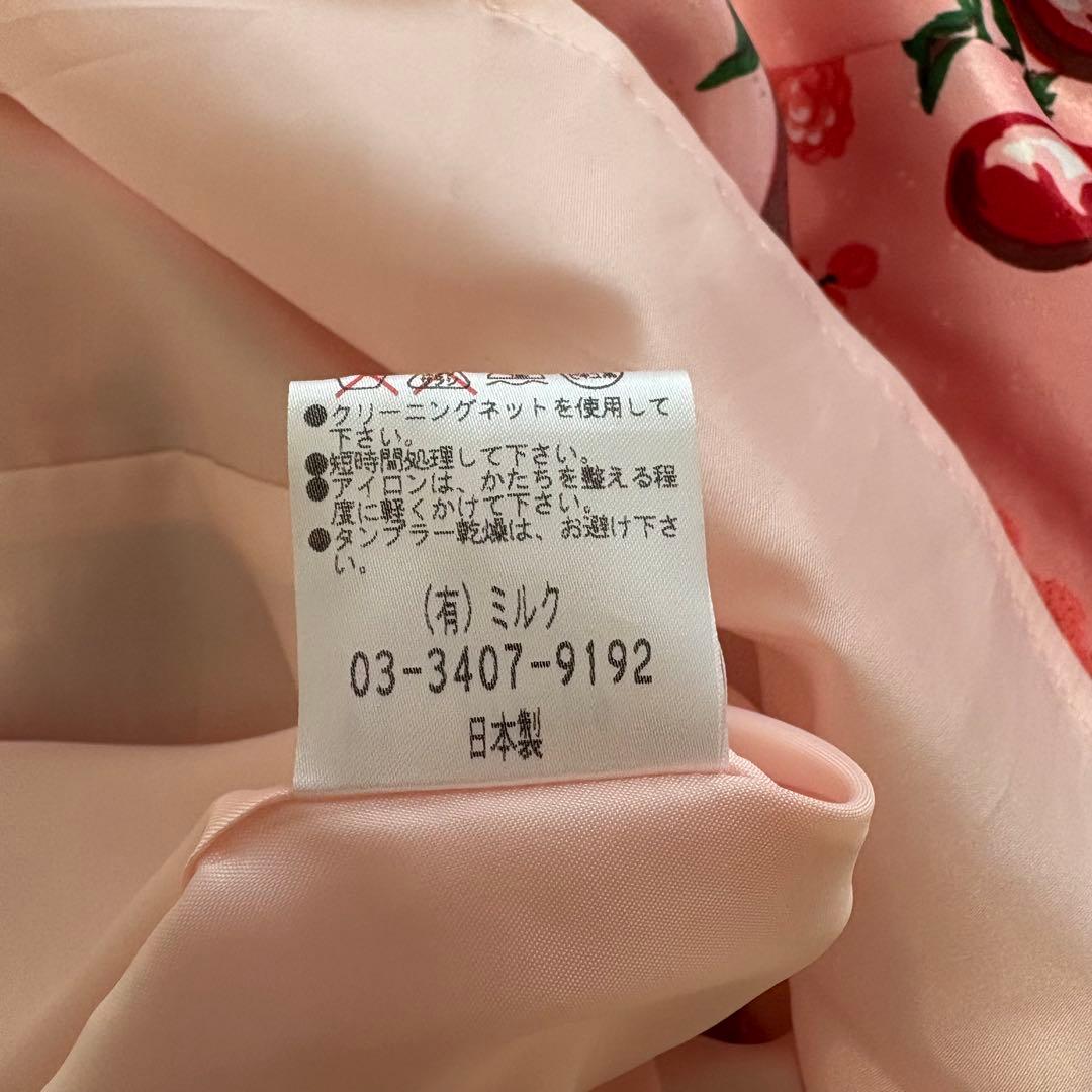 mimita☆美品☆MILK☆ミルク☆可愛いワンピース☆りんご　いちご☆