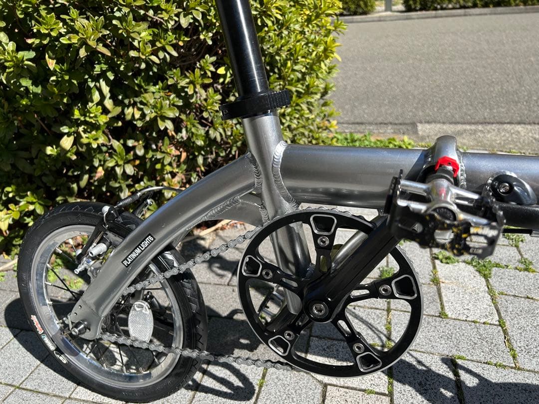 RENAULT PLTINUM LIGHT6 折りたたみ自転車14インチシルバー