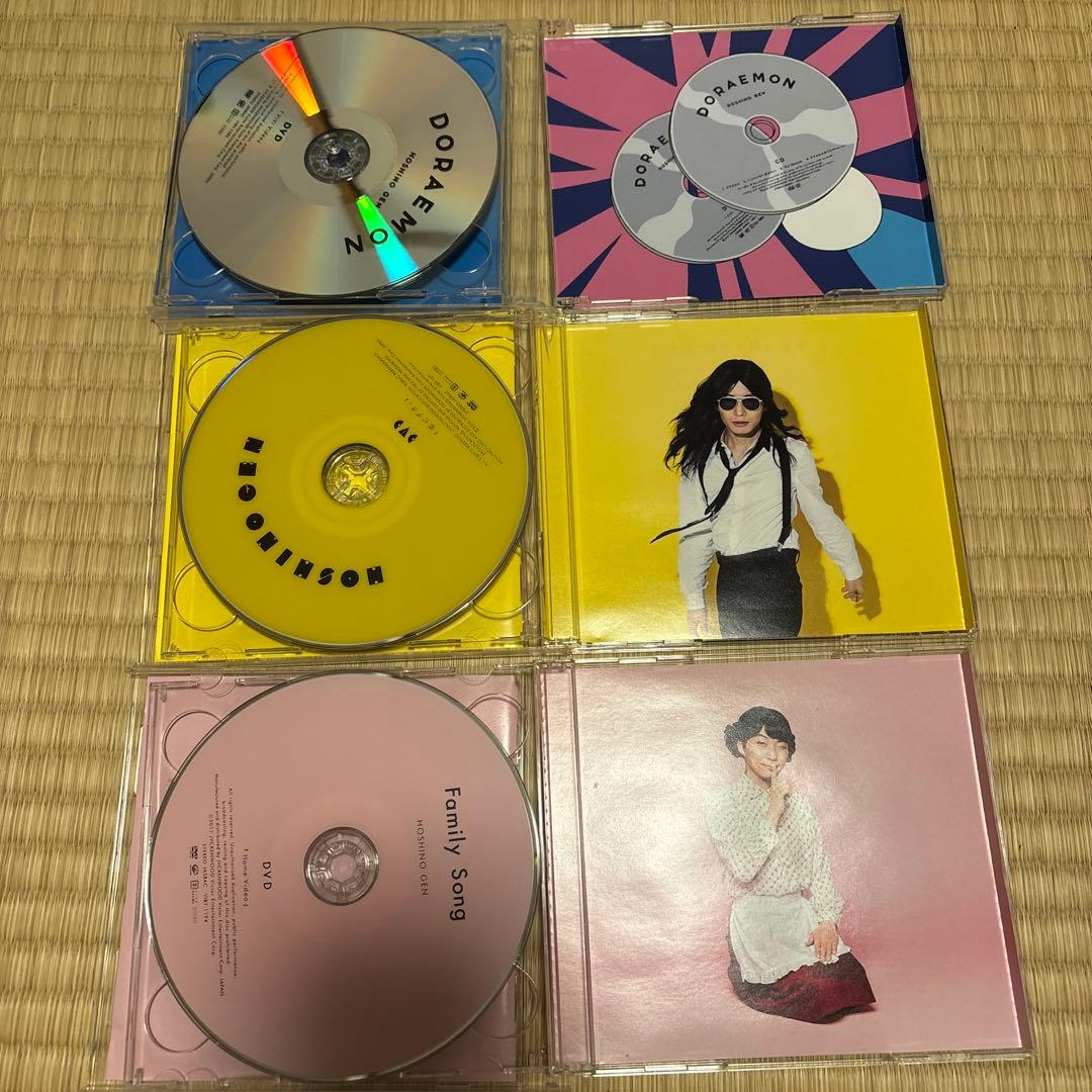 星野源CD5枚とDVD11枚セット(3月26日まで)