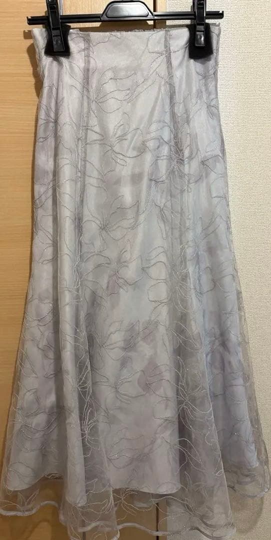 新品 JUSGLITTY ジャスグリッティー 花柄 ロングスカート フレア