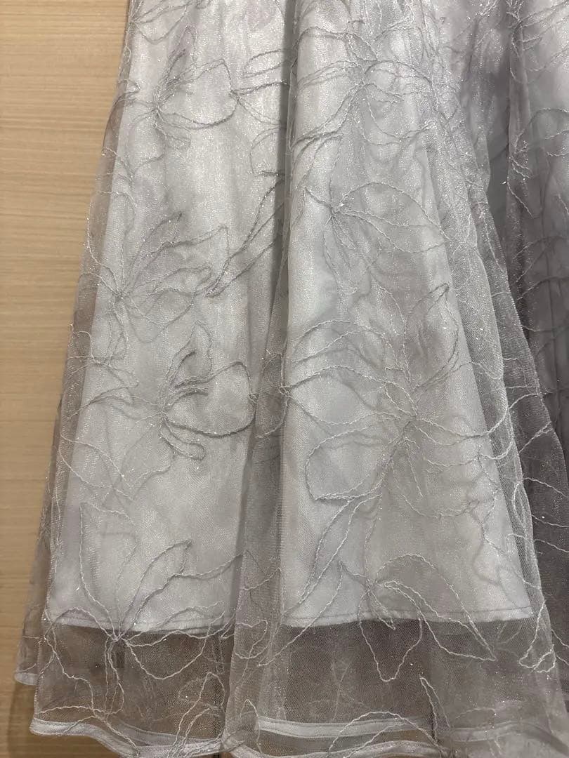 新品 JUSGLITTY ジャスグリッティー 花柄 ロングスカート フレア