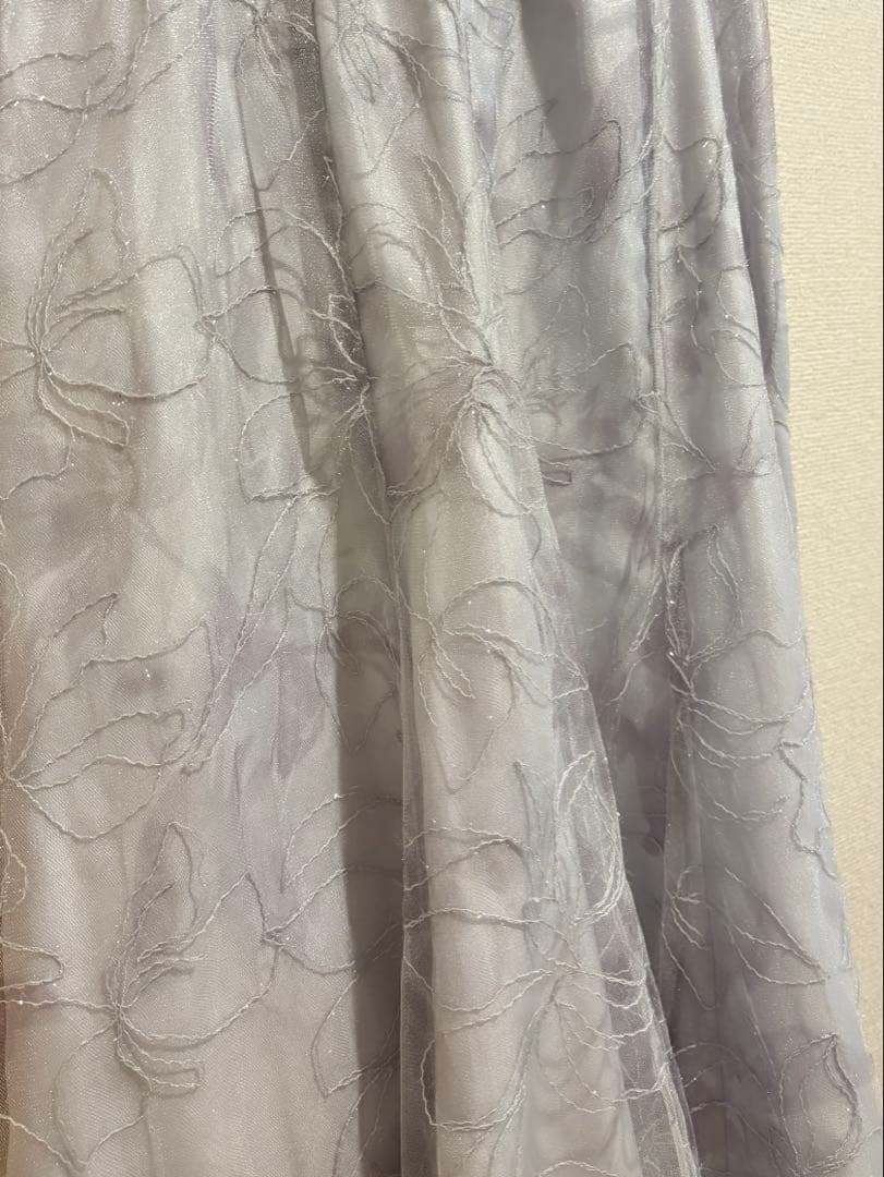 新品 JUSGLITTY ジャスグリッティー 花柄 ロングスカート フレア