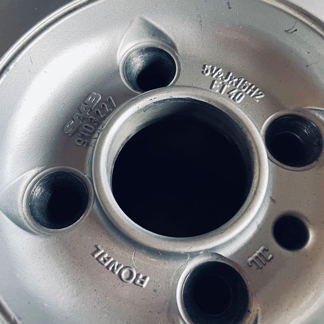 SAAB サーブ 900 純正 アルミホイール クラシック900 室内保管