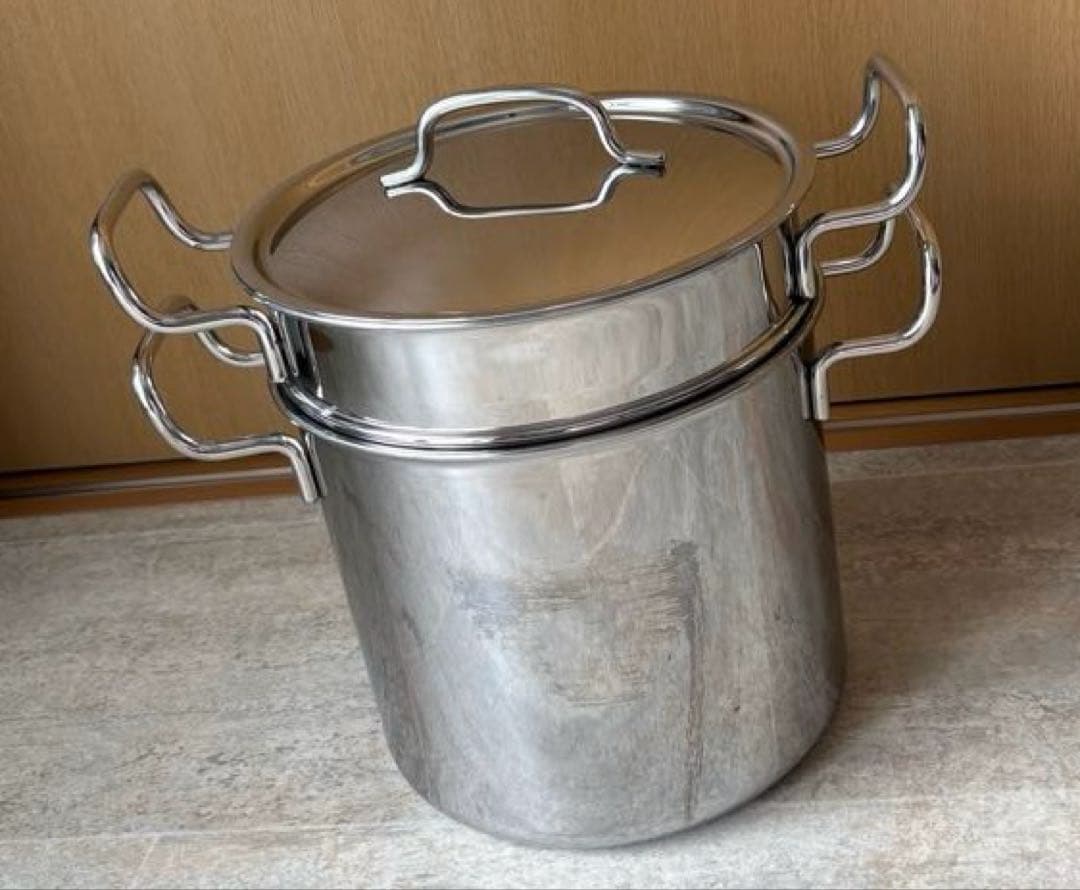 ジオプロダクト miyaco ALCOR7 パスタ鍋21cm 6.8L 美品