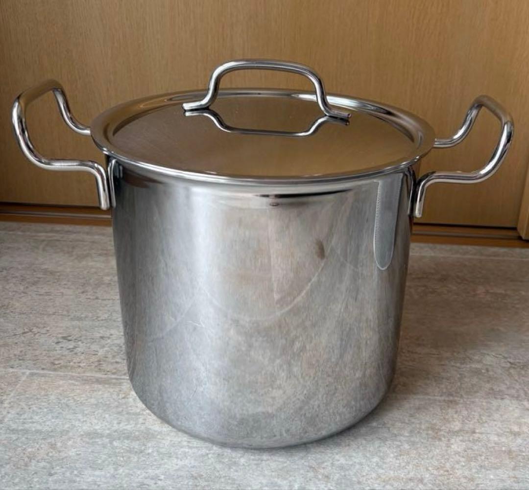 ジオプロダクト miyaco ALCOR7 パスタ鍋21cm 6.8L 美品