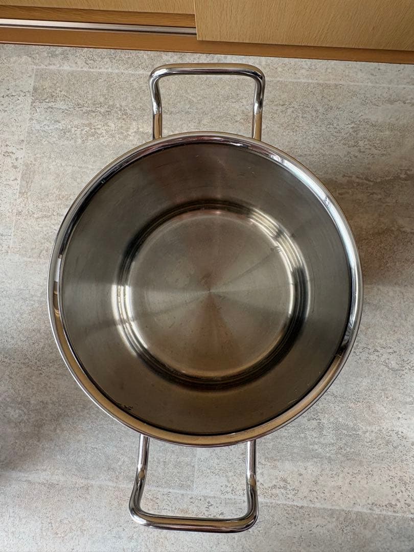 ジオプロダクト miyaco ALCOR7 パスタ鍋21cm 6.8L 美品