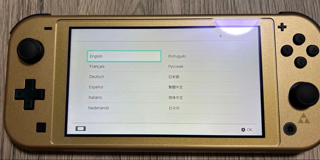 Nintendo Switch Lite 本体 ハイラルエディション 美品