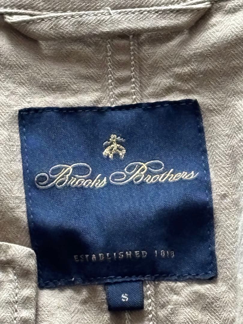 Brooks Brothers コットン/リネン チョアジャケットS