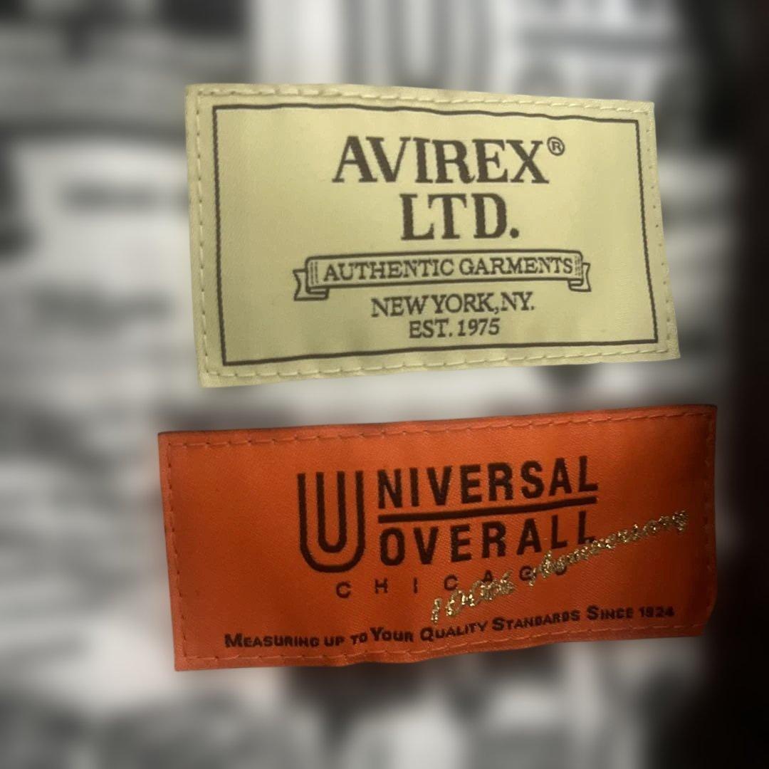AVIREX × UNIVERSAL OVERALL WORK JACKET M