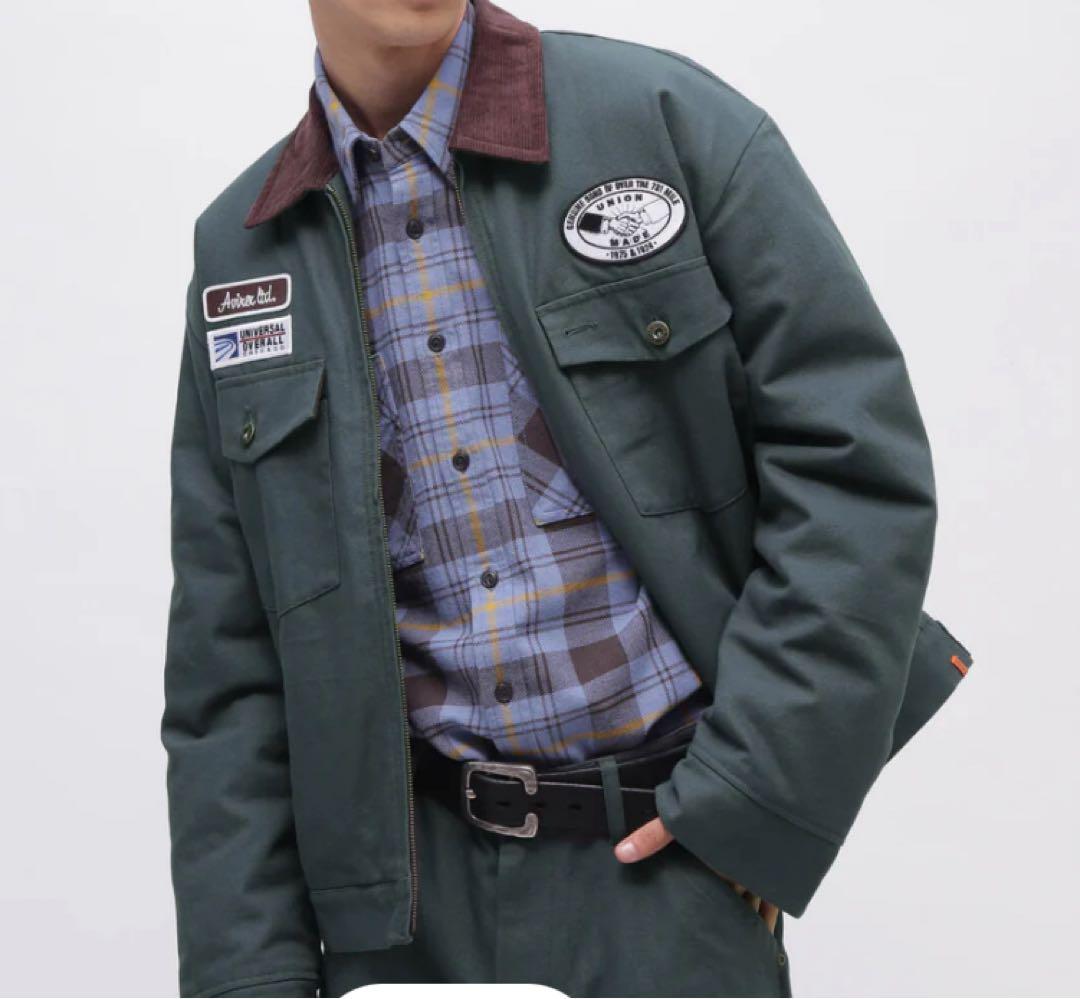AVIREX × UNIVERSAL OVERALL WORK JACKET M