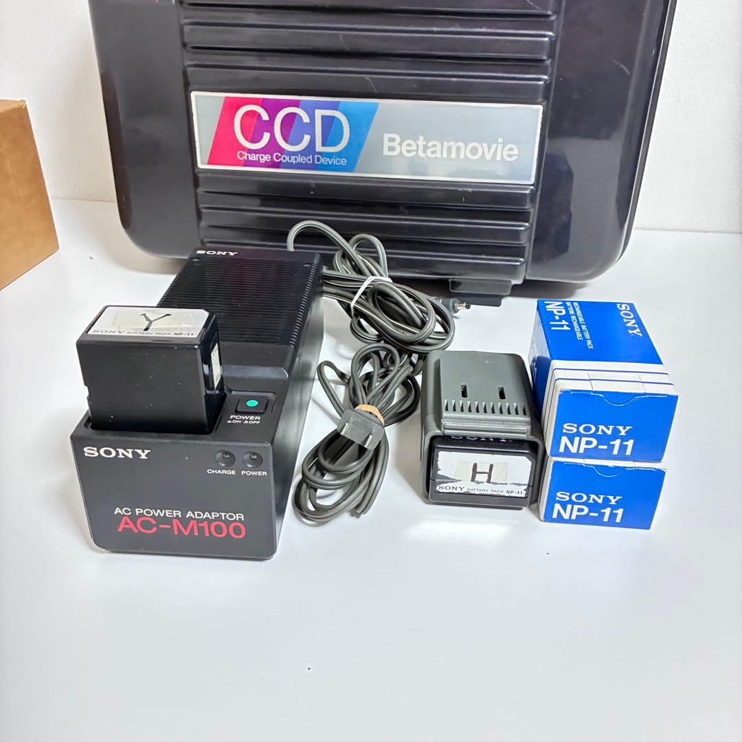 SONY ベータムービー ビデオカメラ BMC-600