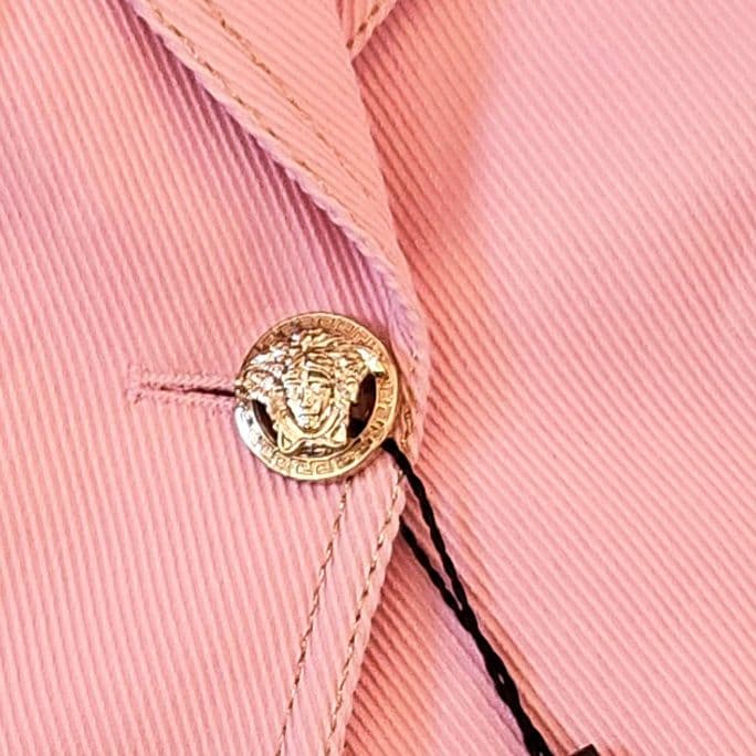 新品タグ付き Versace ヴェルサーチ ジャケット メデューサボタン y2k