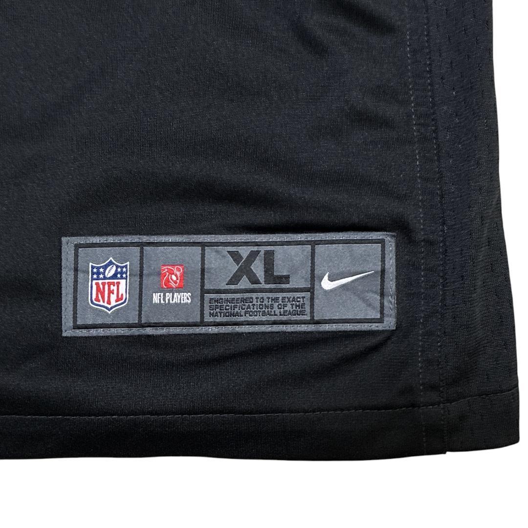 NIKE NFLファルコンズ 2XL相当 黒 アメフトゲームシャツ ユニフォーム