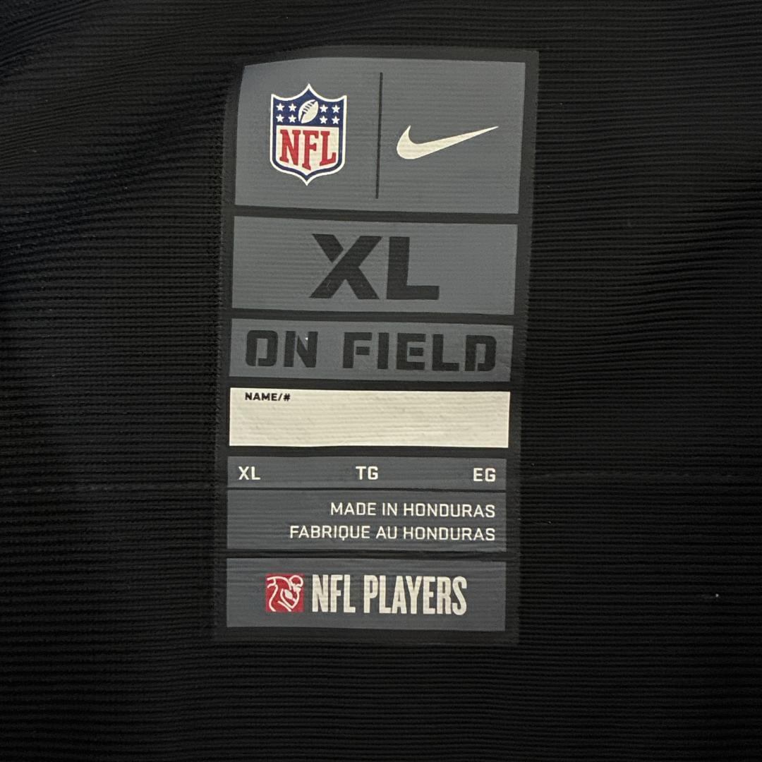 NIKE NFLファルコンズ 2XL相当 黒 アメフトゲームシャツ ユニフォーム
