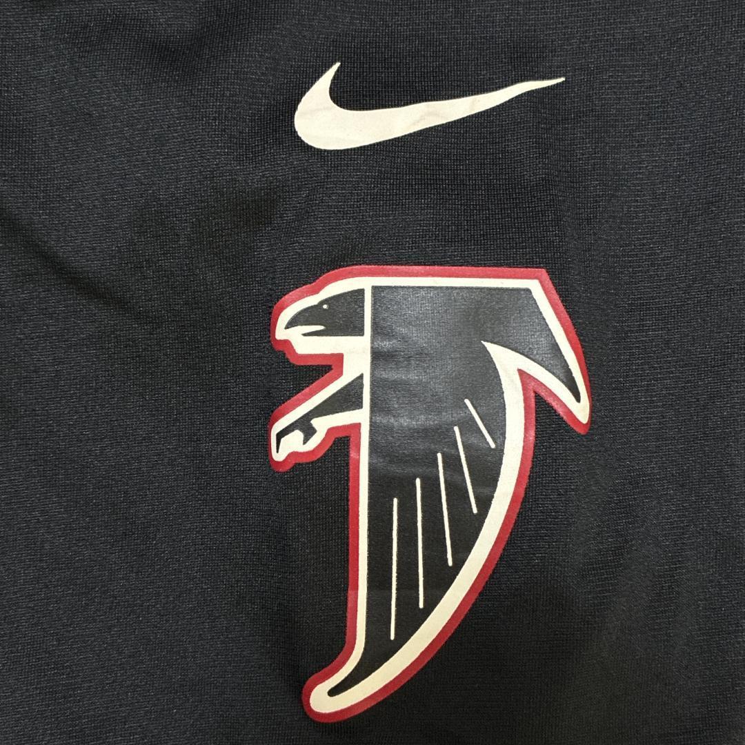 NIKE NFLファルコンズ 2XL相当 黒 アメフトゲームシャツ ユニフォーム