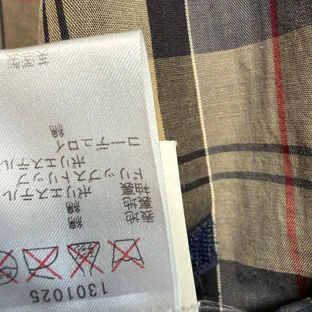 レ*バ様 美品　バブアー barbour ビデイル　SL 36 ネイビー　3ワラ