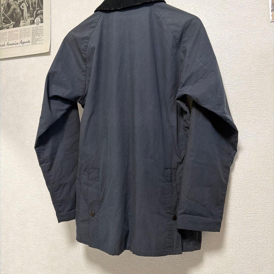 レ*バ様 美品　バブアー barbour ビデイル　SL 36 ネイビー　3ワラ