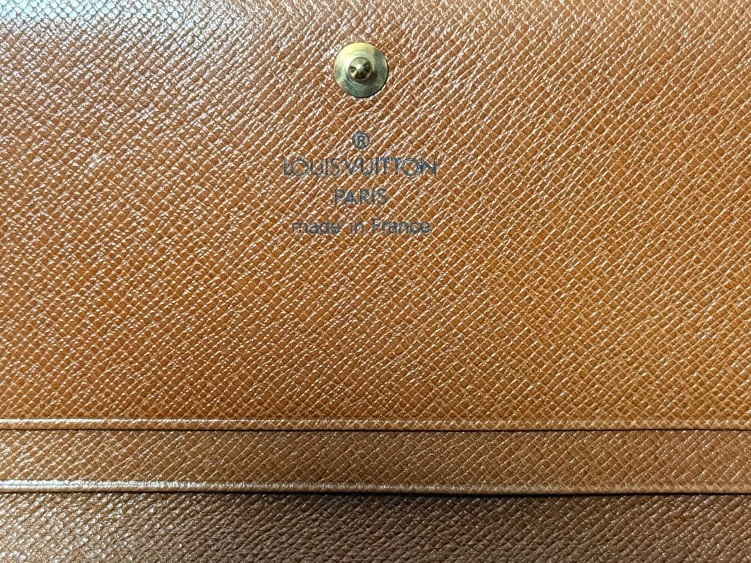 LOUIS VUITTON ルイヴィトン モノグラム トレゾール 二つ折り財布