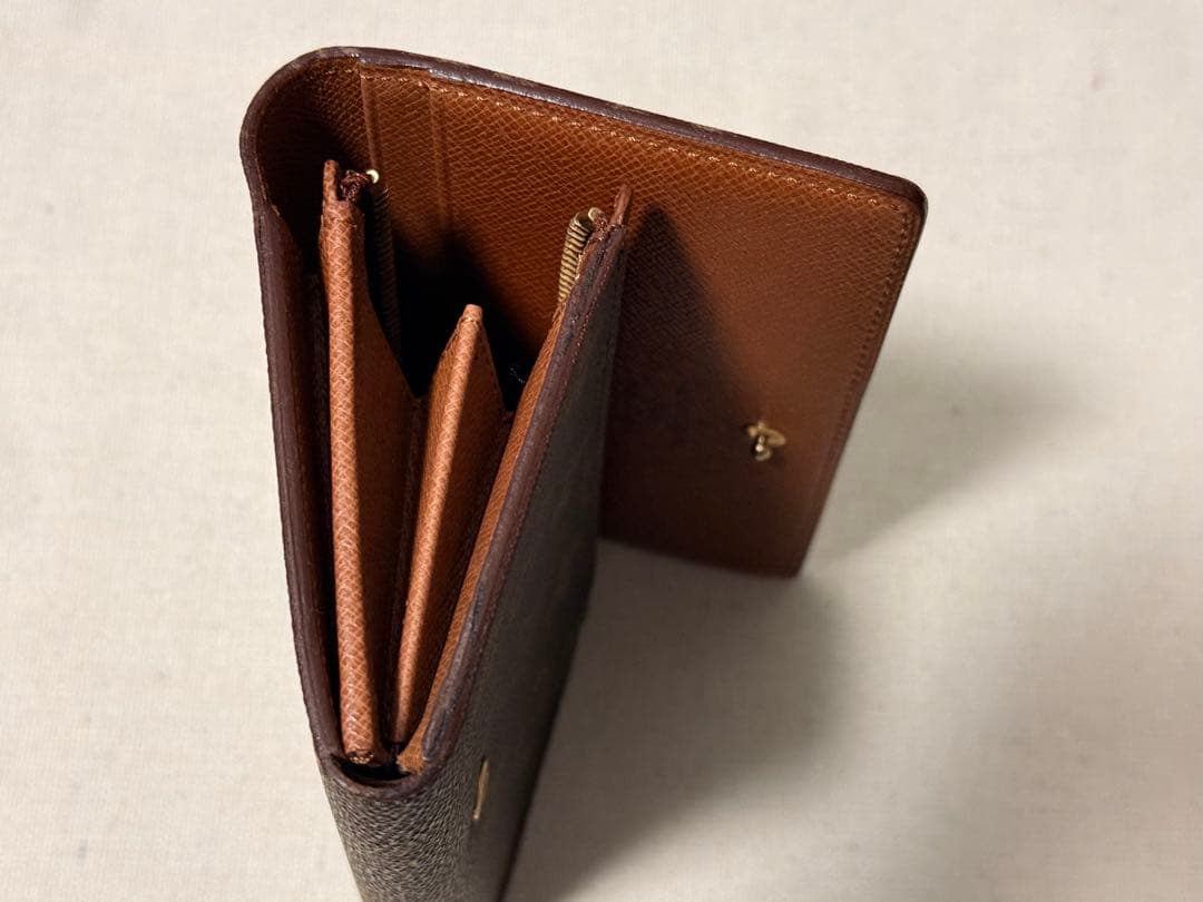 LOUIS VUITTON ルイヴィトン モノグラム トレゾール 二つ折り財布