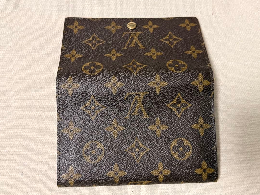 LOUIS VUITTON ルイヴィトン モノグラム トレゾール 二つ折り財布