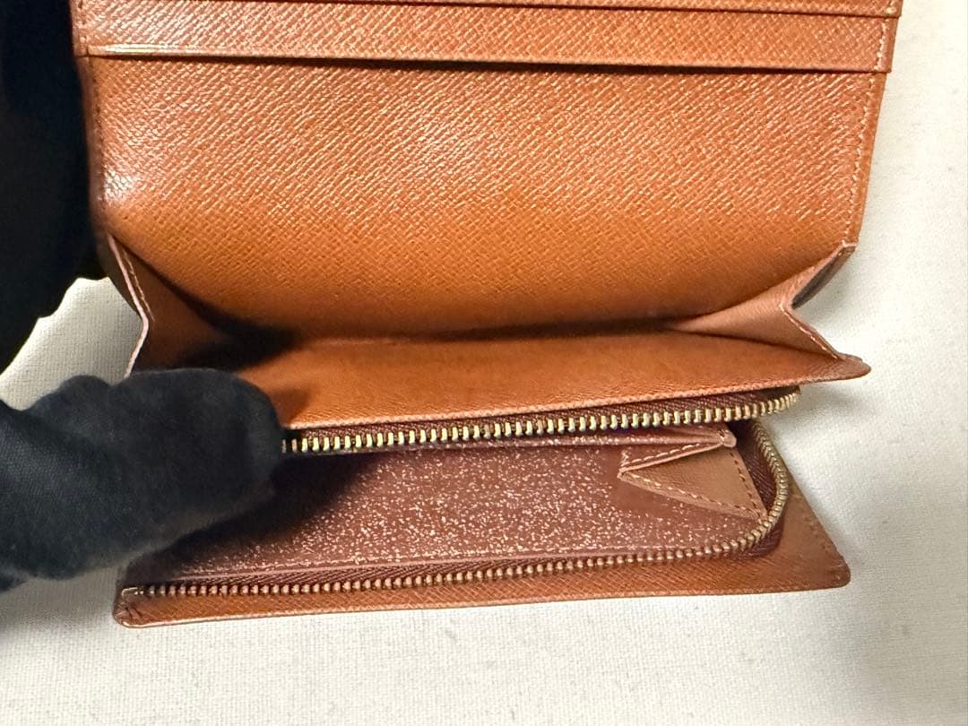 LOUIS VUITTON ルイヴィトン モノグラム トレゾール 二つ折り財布
