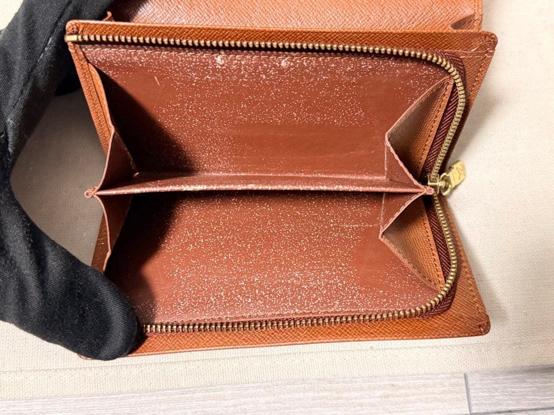 LOUIS VUITTON ルイヴィトン モノグラム トレゾール 二つ折り財布