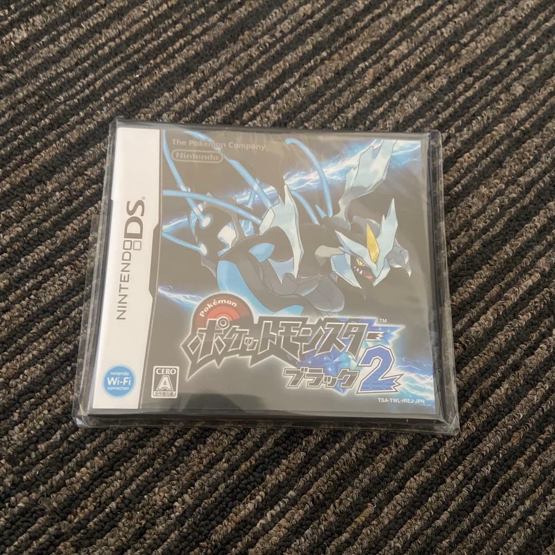 新品未開封品 ポケットモンスター ブラック2 NINTENDO DS