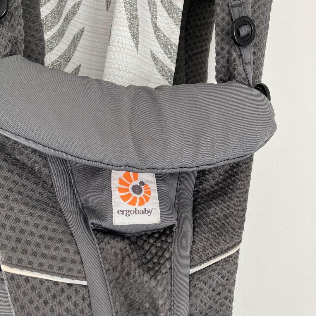 エルゴベビー オムニブリーズ　抱っこ紐 グレー 収納ポーチ　未使用肩紐カバー付き