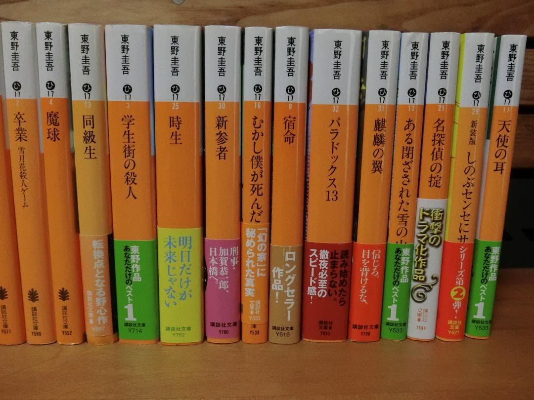 東野圭吾の小説　６１冊セット