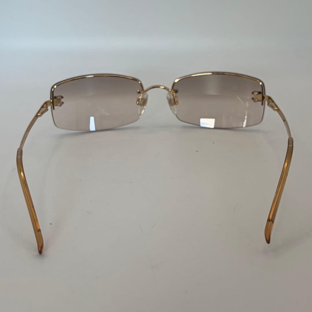 CHANEL★ハーフリムサングラス・メガネ4093-B C.125/8Z