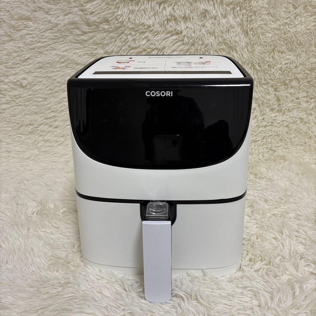 【極美品】COSORI ノンフライヤー 3.5L ホワイト CP137-AF