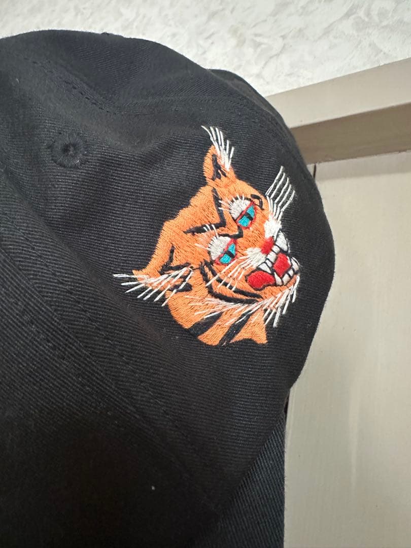 THE FACTORY MADE キャップ ブラック　ベトジャン　福　虎