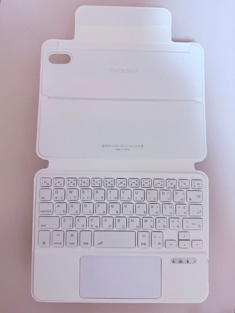 iPad mini用ホワイトキーボードケース