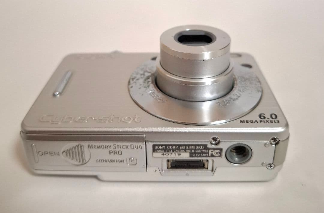 ソニー SONY Cyber-Shot DSC-W50デジタルカメラ