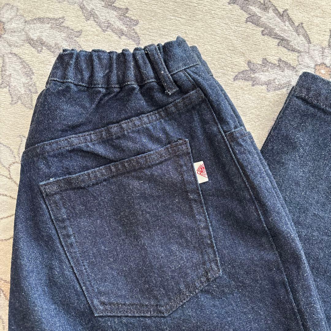 DANTON ダントン　タックデニムパンツ　36
