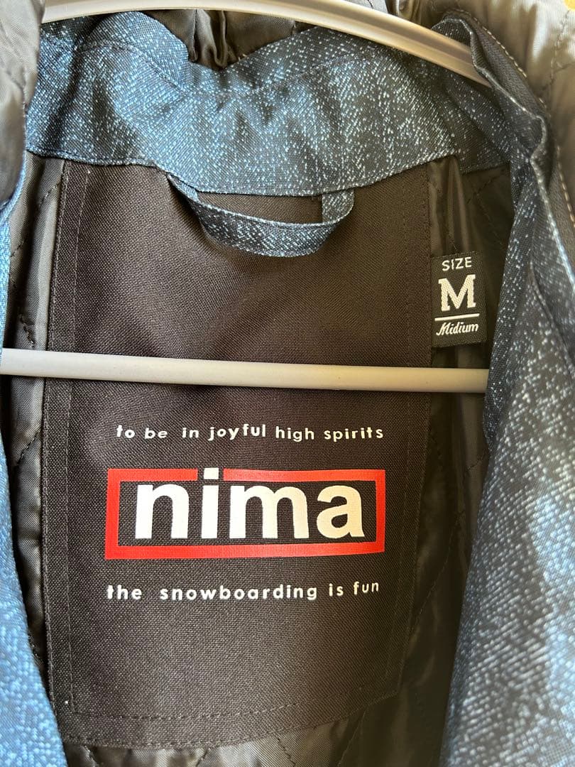 Nimaスノーボードウェア　上のみ　メンズ　Mサイズ