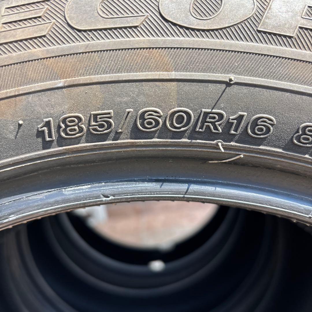 送料込み　185/60R16 BRIDGESTONE サマータイヤ 4本セット