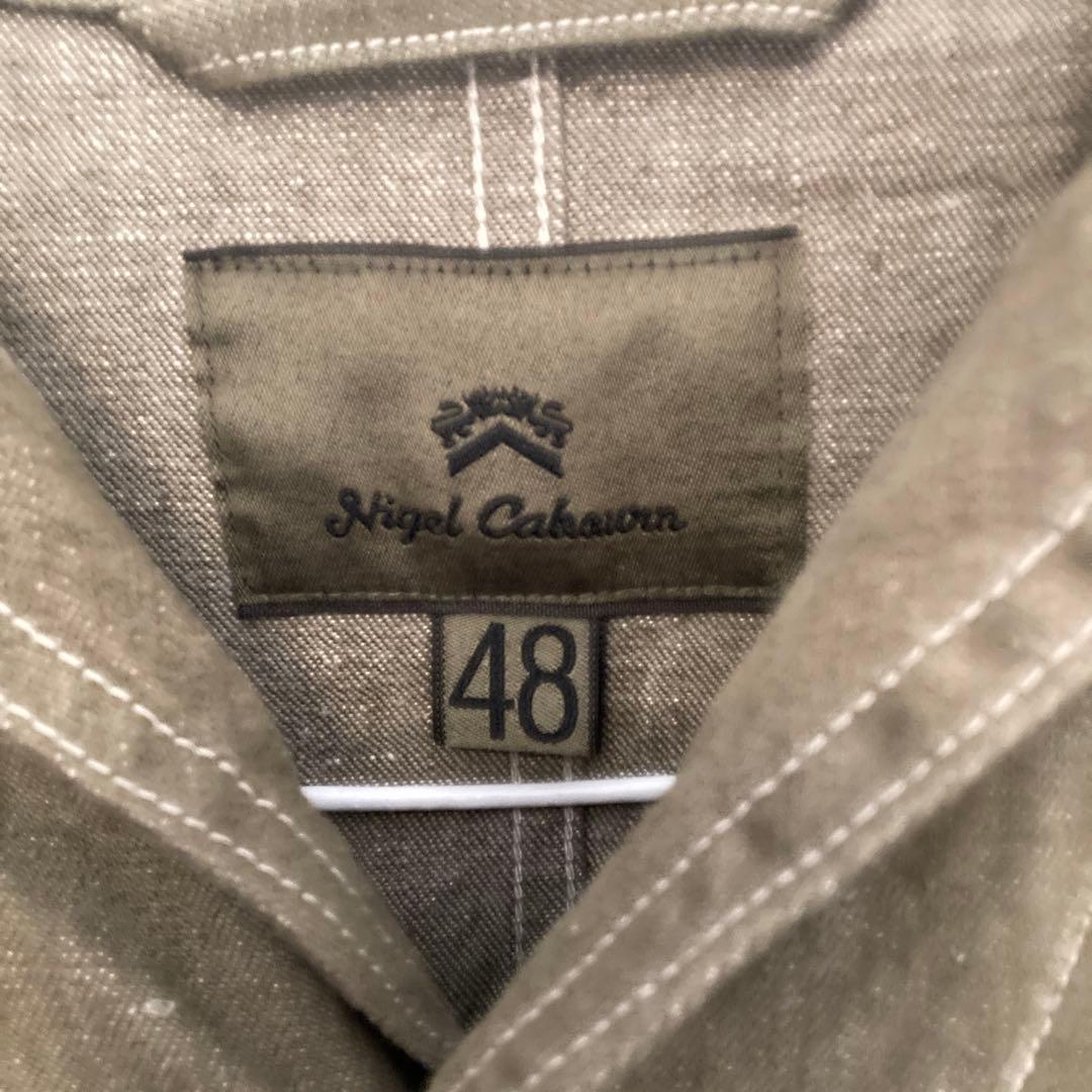 Nigel Cabourn オリーブ コート ナイジェルケーボン デニム