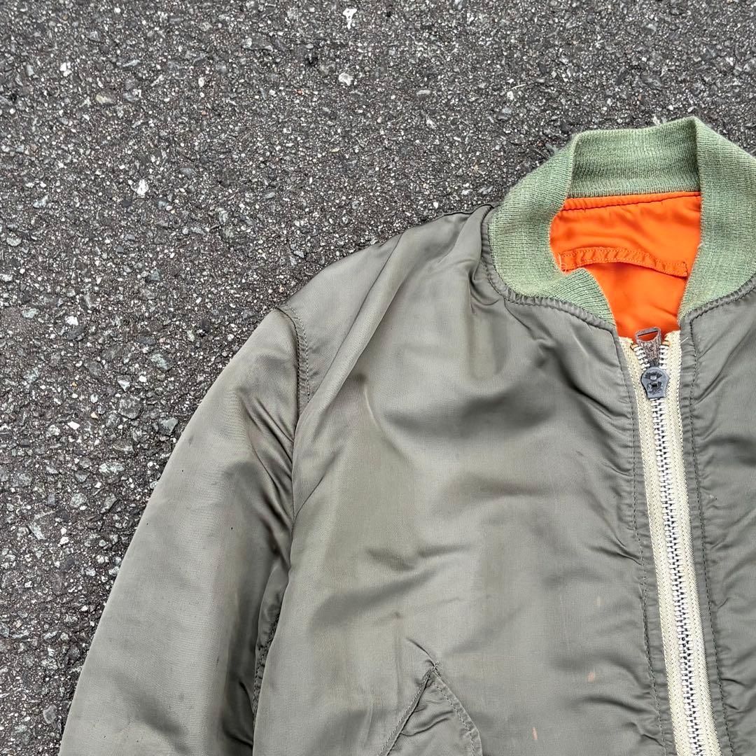 70s USA製 アルファ MA1 flight bomber jacket