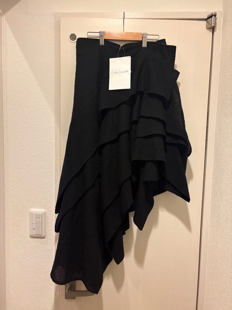 Yohji Yamamoto 25AW アシンメトリーティアードスカート