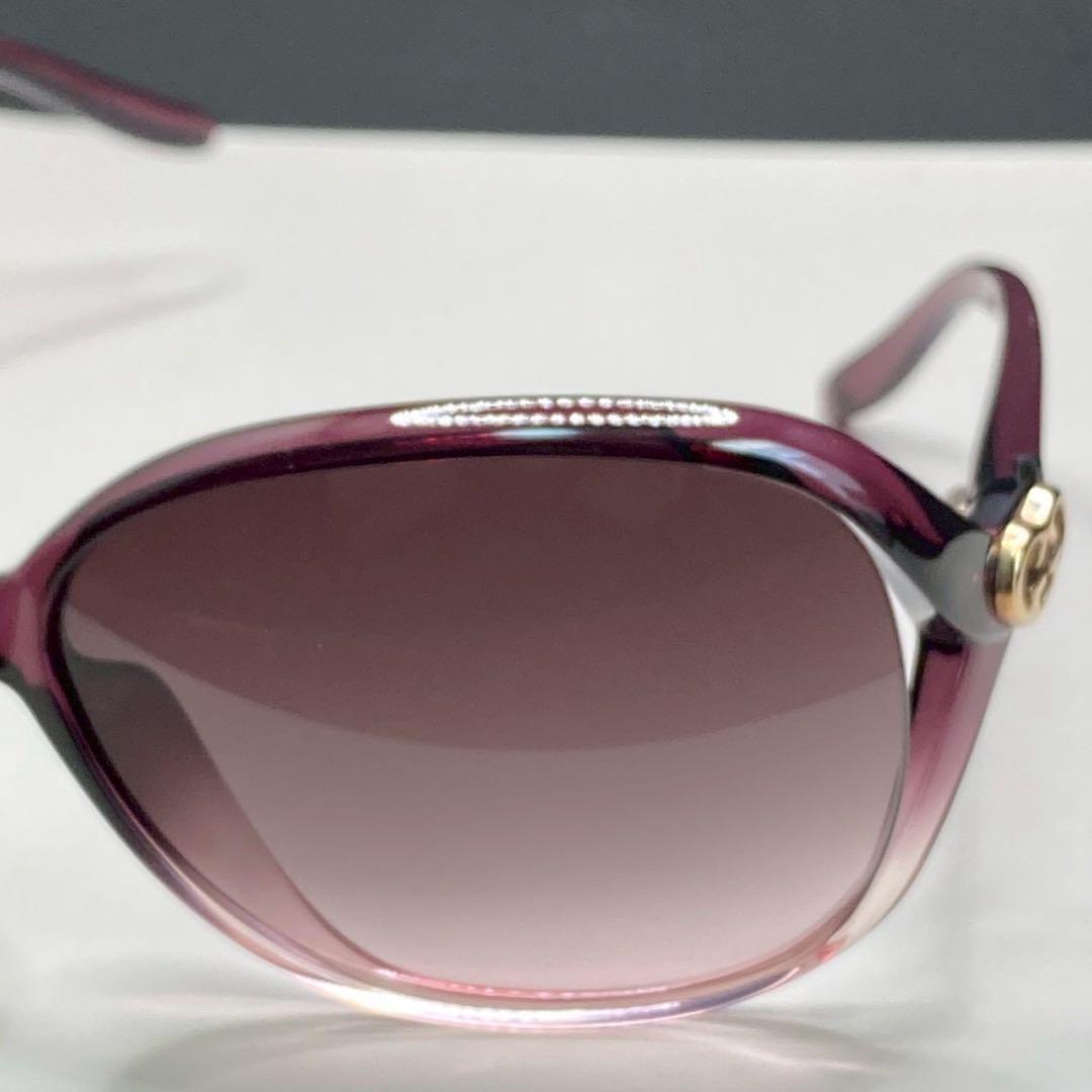 美品✨GUCCI サングラス ラブリーハート インターロッキング　パープル