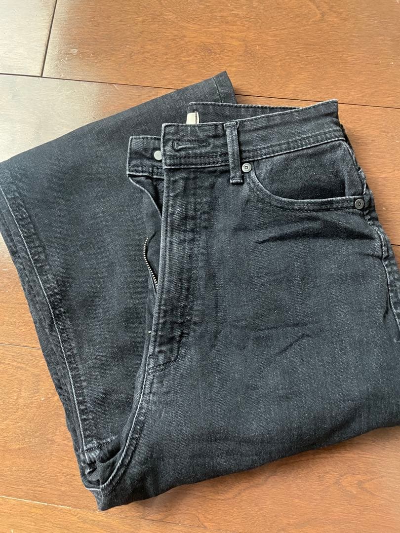 YANUK ルーズストレート JOAN 25 裾上げなし